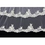 Veil - Lace Trim - Multi layers  - 30" - VL-V1092IV